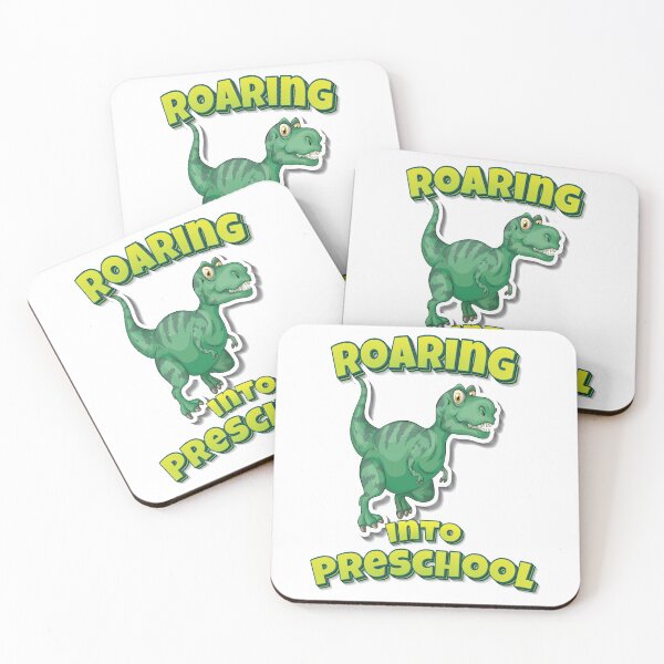 Item preview, Roaring Into Preschool Trex Tyrannosaurus designed and sold by FiveNiches.