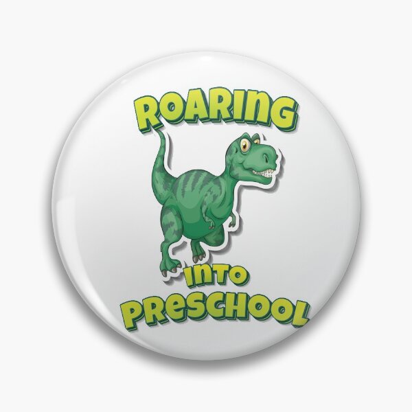 Item preview, Roaring Into Preschool Trex Tyrannosaurus designed and sold by FiveNiches.