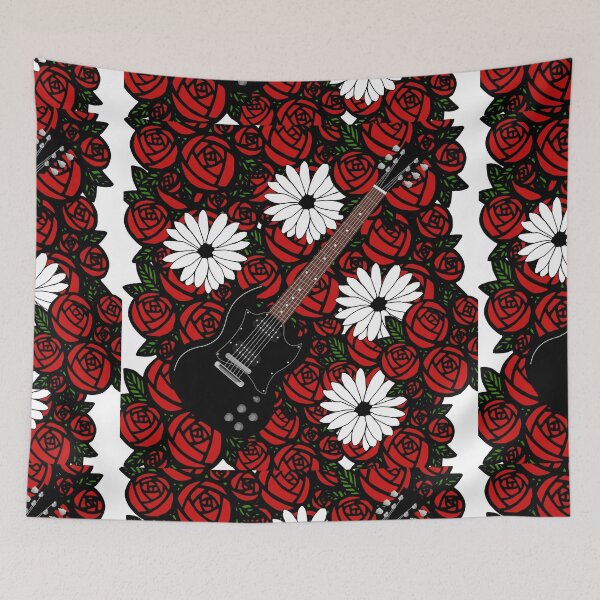 Item preview, Guitar In Red Roses  designed and sold by RedSparkle.