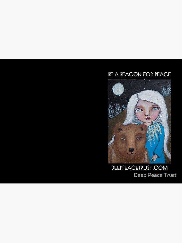 Be a Beacon for Peace - Artwork by Lulu's Heart Centered Healing by Deeppeacetrust