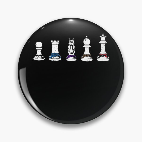 Item preview, FunnY Jiu Jitsu Player Graphic Of Bjj Belts On Chess Pieces Graphic designed and sold by ArabCorner.