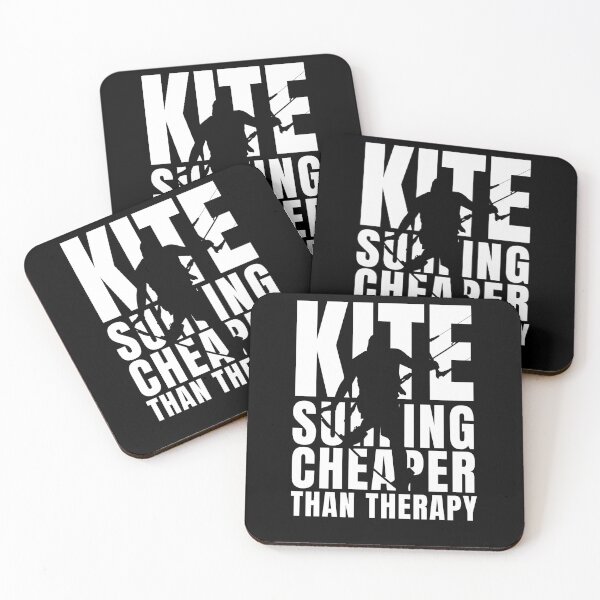 Item preview, Kite Surfing Cheaper Than Therapy designed and sold by Crafty-Mornings.