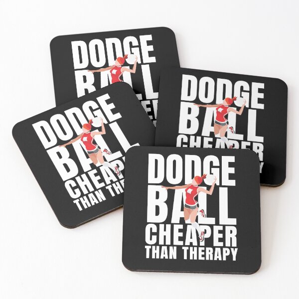 Item preview, Dodgeball Cheaper Than Therapy designed and sold by Crafty-Mornings.