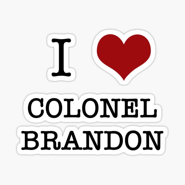 Item preview, I Heart Colonel Brandon designed and sold by ftskim.