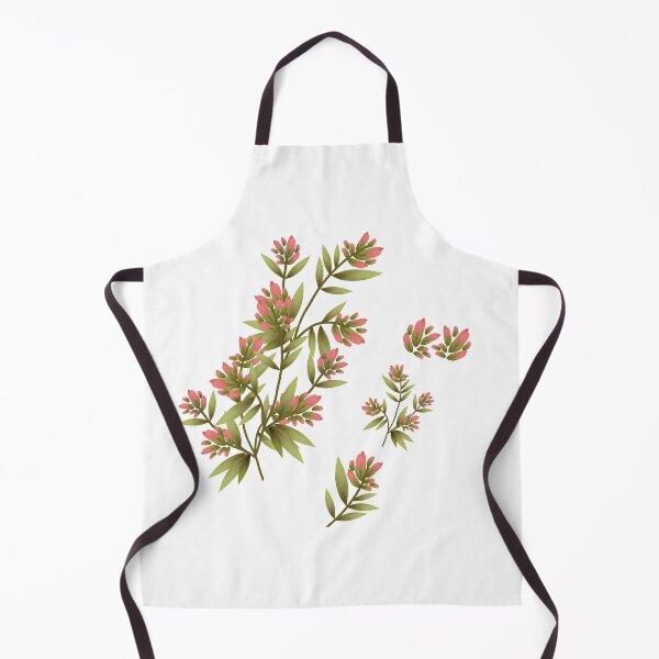 Item preview, Leaves with Pink Flowers designed and sold by KeepPlantsHappy.