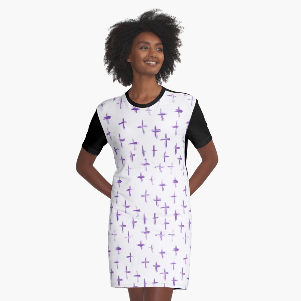 Item preview, Graphic T-Shirt Dress designed and sold by LilyBurgess.