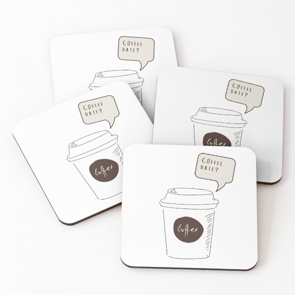 Item preview, Coffee Date? designed and sold by YuneDesigns.
