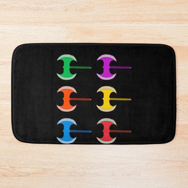 Item preview, Colorful Battleaxe Pattern designed and sold by Kangavark.