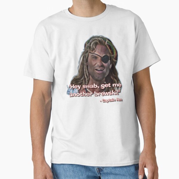 Item preview, CAPTAIN RON - "Hey swab, get me another brewski!" designed and sold by Synth Overlord Designs.