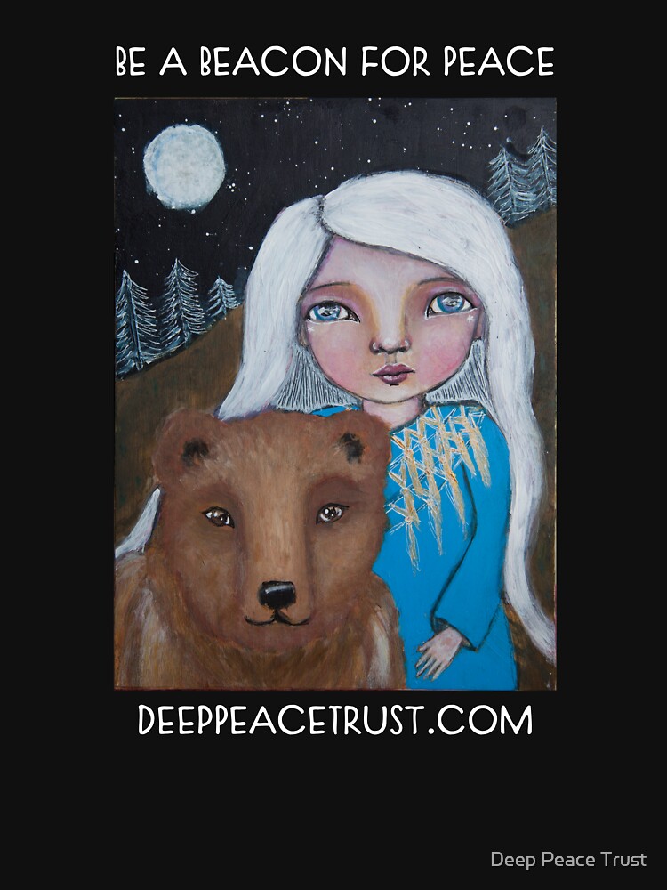 Be a Beacon for Peace - Artwork by Lulu's Heart Centered Healing by Deeppeacetrust