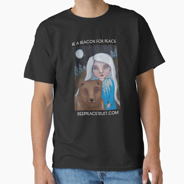 Be a Beacon for Peace - Artwork by Lulu's Heart Centered Healing Classic T-Shirt
