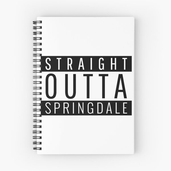 Item preview, Straight Outta Springdale Arkansas  designed and sold by Teelogic.