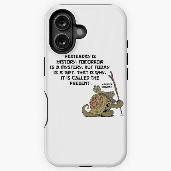 Vista previa del artículo con la obra «Cita del maestro Oogway», diseñado y vendido por Dvs-612.
