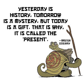 Artwork thumbnail, Master Oogway Quote by Dvs-612