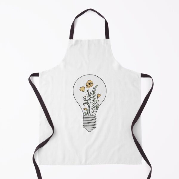 Item preview, Floral Light Bulb Sticker designed and sold by Kaitlyn Beimel.