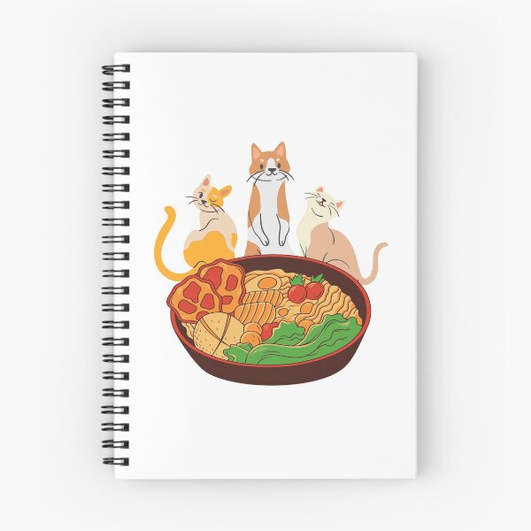 Artikelvorschau, Ramen Cat Süße Feinschmecker Kawaii Anime entworfen und verkauft von CalmNCool.