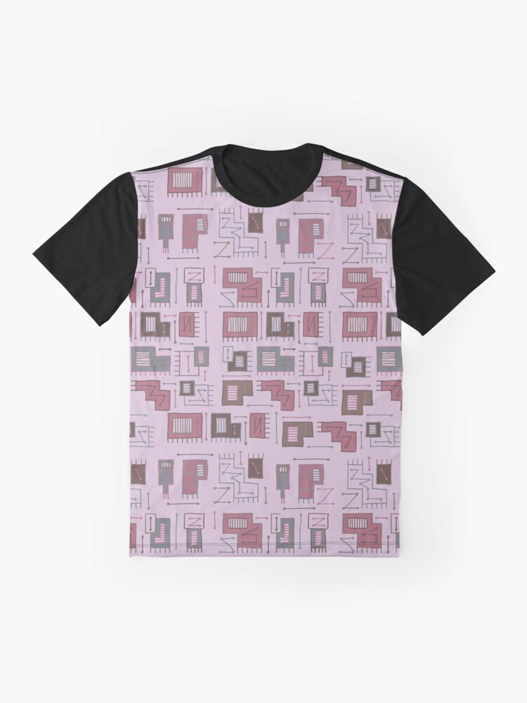 Thumbnail 4 of 5, Graphic T-Shirt, Prudish Computer Games designed and sold by LilyBurgess.