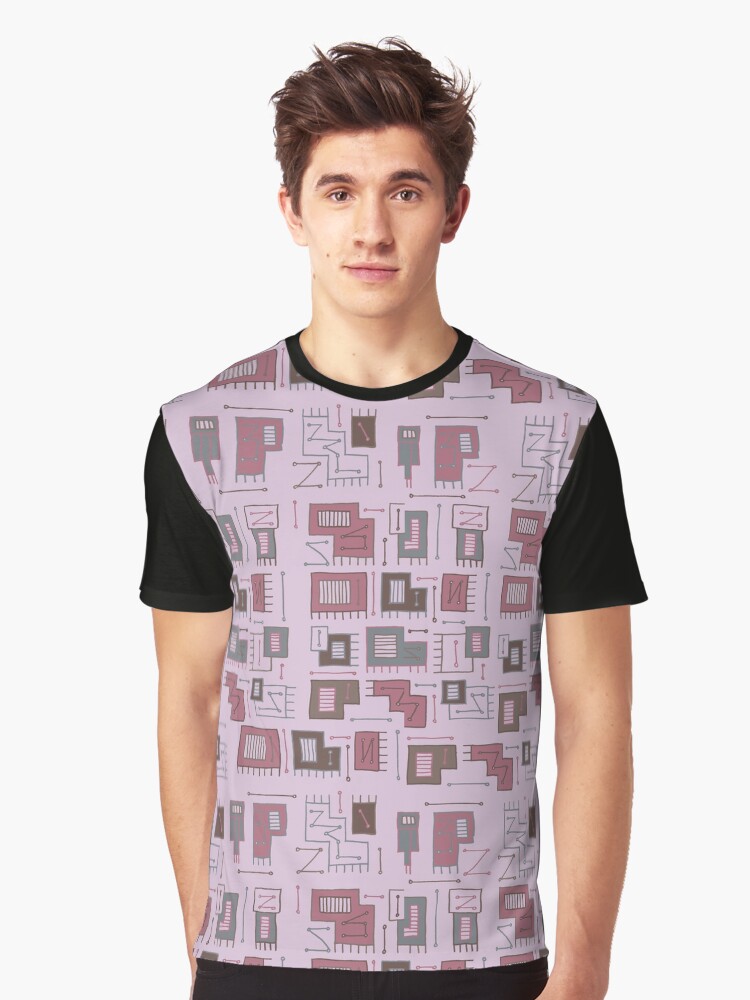 Thumbnail 1 of 5, Graphic T-Shirt, Prudish Computer Games designed and sold by LilyBurgess.