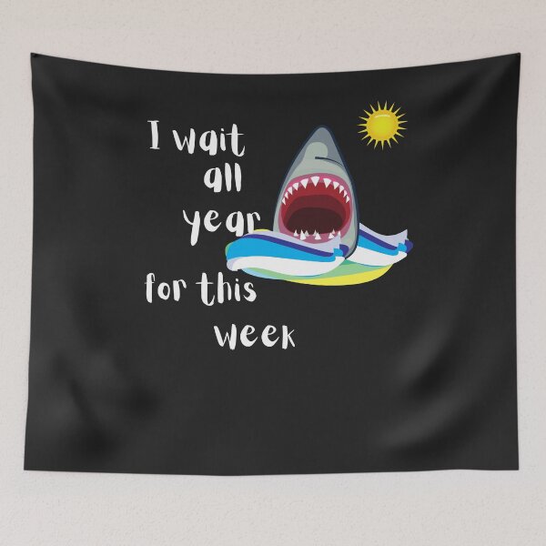 Item preview, I wait all year for this week designed and sold by Odunsy.