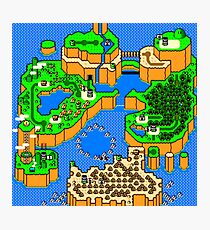 Super Mario World: Dinosaur Land Photographic Print