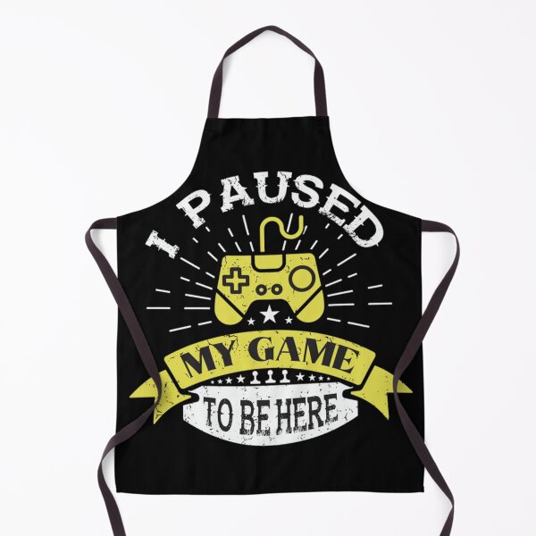 Item preview, Game Paused to be here designed and sold by Golden-place.