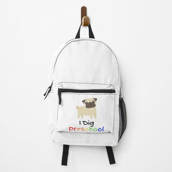Item preview, I dig preschool, cute dog pre school (pug) designed and sold by NerdyChibi.