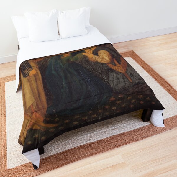 Greeting by Dante Gabriel Rossetti Comforter