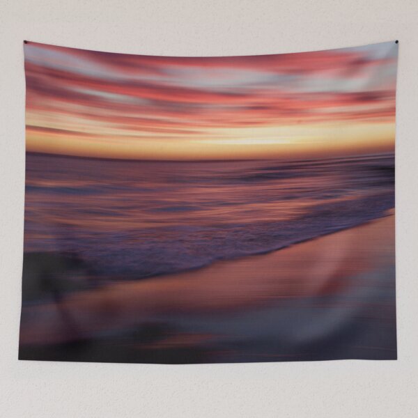 Item preview, Fire Burning Beach Sunset designed and sold by OiaK.