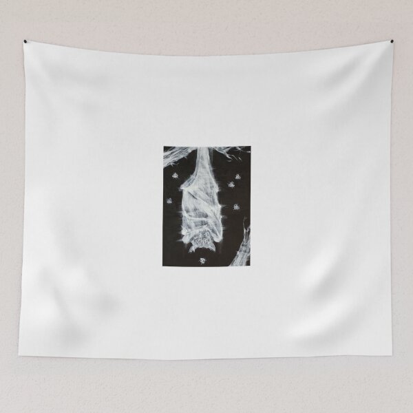 Item preview, HANGING BAT AND SIX FLIES designed and sold by lautir.