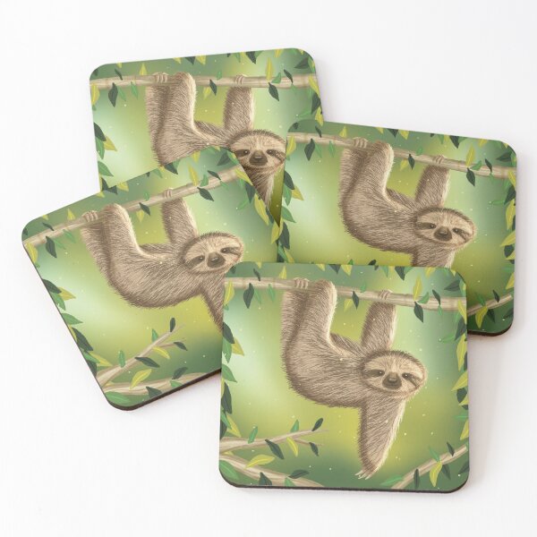 Item preview, sloth designed and sold by Caitlin Turner.