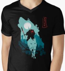 Princess Mononoke Men's V-Neck T-Shirt