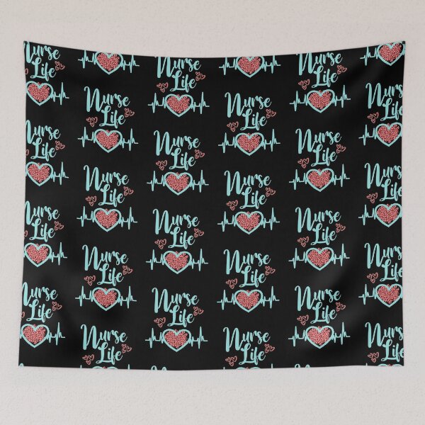 Item preview, love nurse life cheetah designed and sold by jacjac2121.