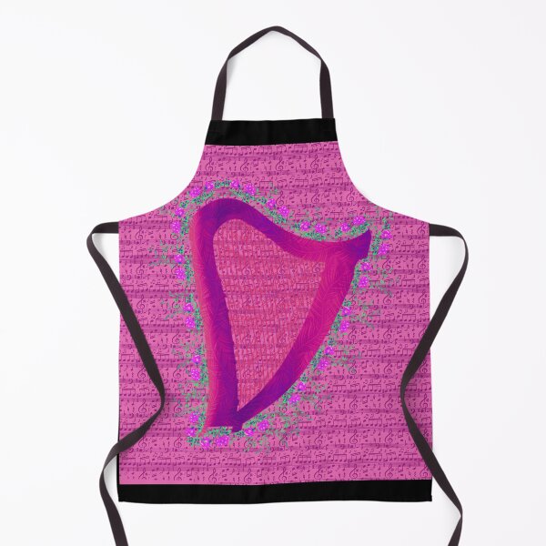 Item preview, Fuchsia harp with flowers designed and sold by Only1helen.