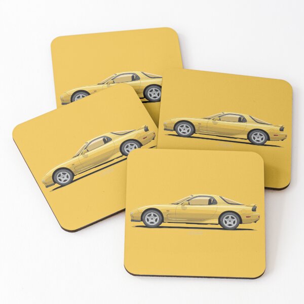 Item preview, RX7 FD3S Competition Yellow Mica designed and sold by ARVwerks.