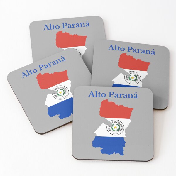 Item preview, Alto Parana Department Map design, Paraguay designed and sold by marosharaf.