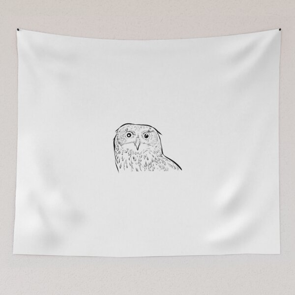 Item preview, Owl  Black lines for T-shirt ,Sticker    designed and sold by ziniti.