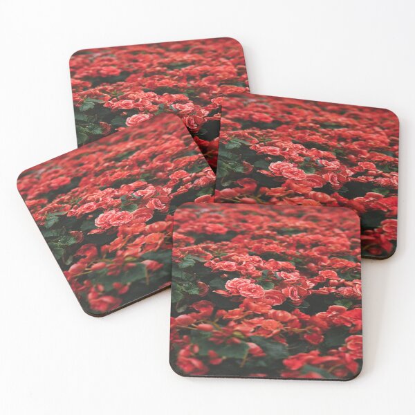 Item preview, Red Petaled Flower Field designed and sold by vinit53.