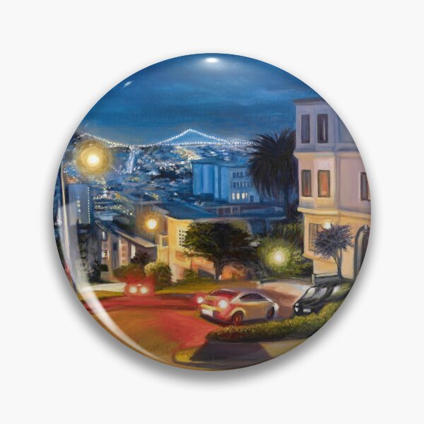 Item preview, Lombard Street in San Francisco - painting designed and sold by art-by-angels.