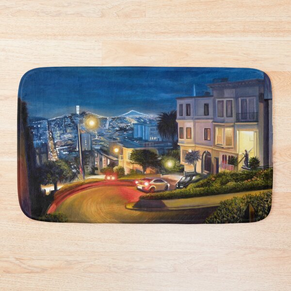 Item preview, Lombard Street in San Francisco - painting designed and sold by art-by-angels.