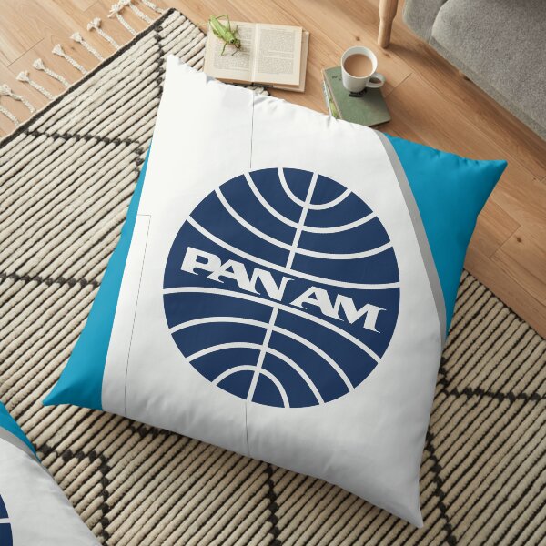 Pan Am | Pan American Airways | Tail Fin Floor Pillow