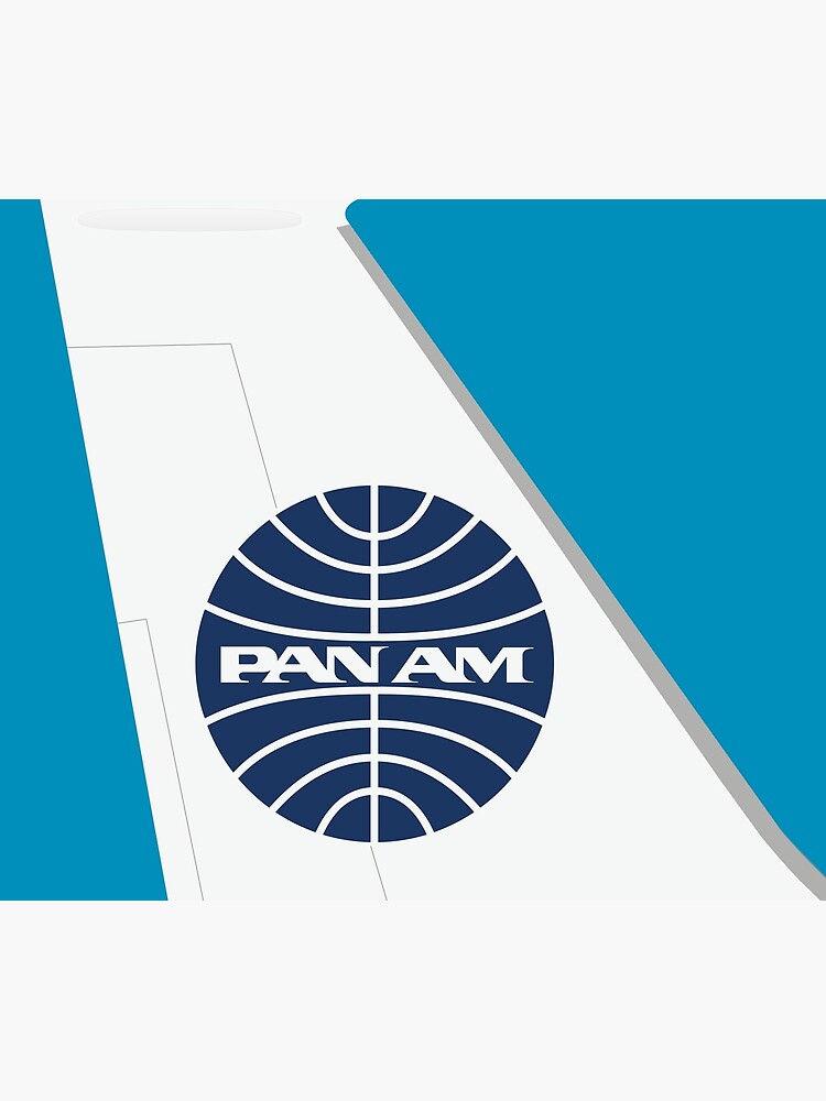 Thumbnail 6 of 6, Throw Blanket, Pan Am | Pan American Airways | Tail Fin designed and sold by darryldesign.