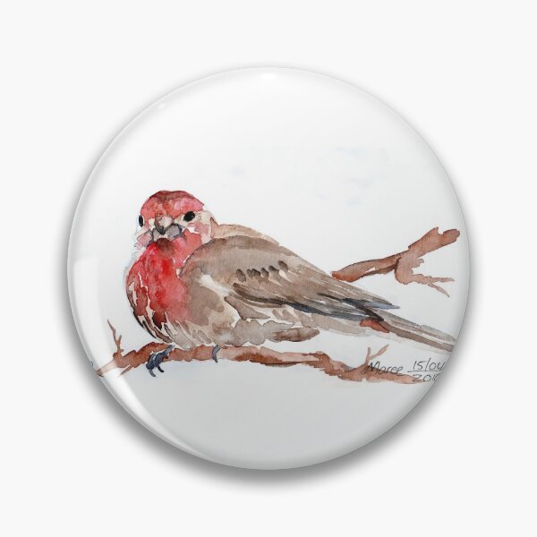 Item preview, Poll rojo común {Corduelis flammea} designed and sold by Maree Clarkson .