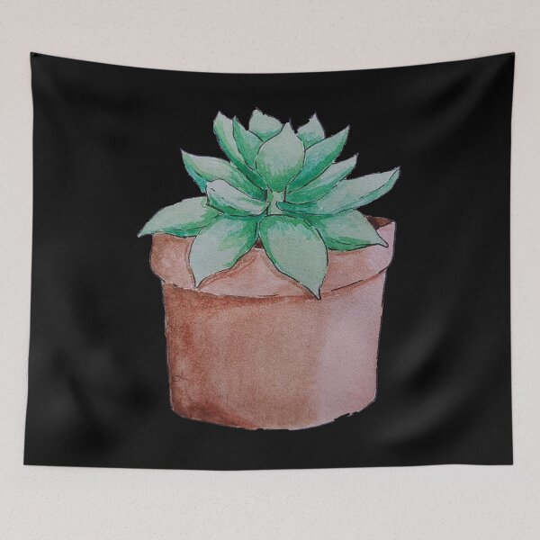 Item preview, Copy of cute small succulent in a pot designed and sold by -Lily-Anne-.