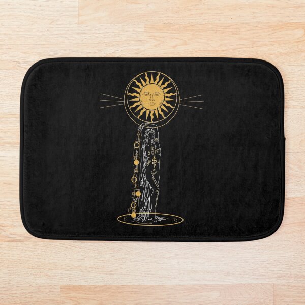 Item preview, Vintage sun goddess solar eclipse designed and sold by Marwa M..