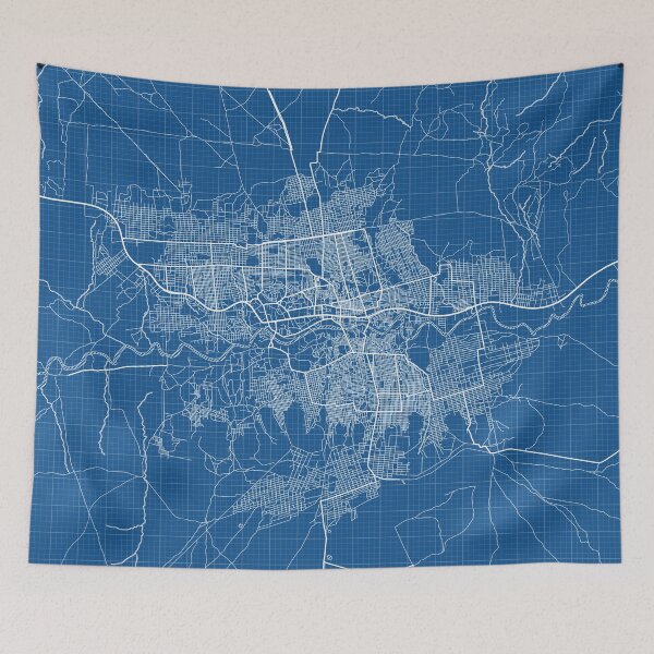 Item preview, Hargeisa City Map of Somalia - Blueprint designed and sold by deMAP.