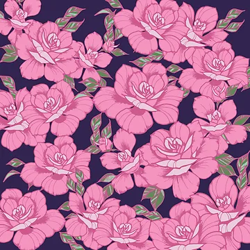 Artwork thumbnail, Pink Roses by HollyAstral
