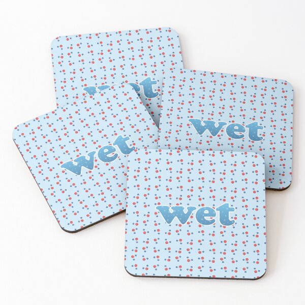 Item preview, Wet (water molecules pattern) designed and sold by Diversity-illus.