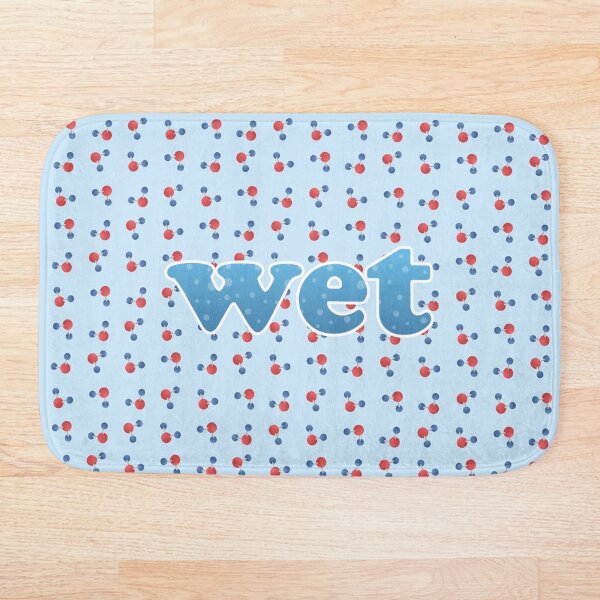 Item preview, Wet (water molecules pattern) designed and sold by Diversity-illus.