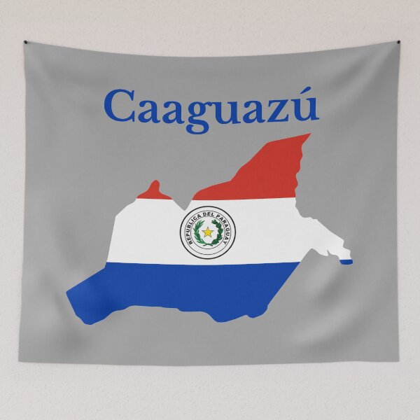 Item preview, Caaguazu Department Map design, Paraguay designed and sold by marosharaf.