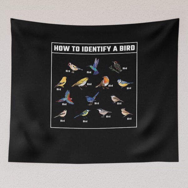 Item preview, Funny Birdwatcher How To Identify A Bird Bird Lover Birder designed and sold by Mc-R.